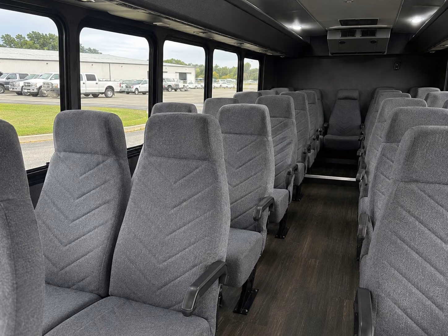 15 passenger minibus inside