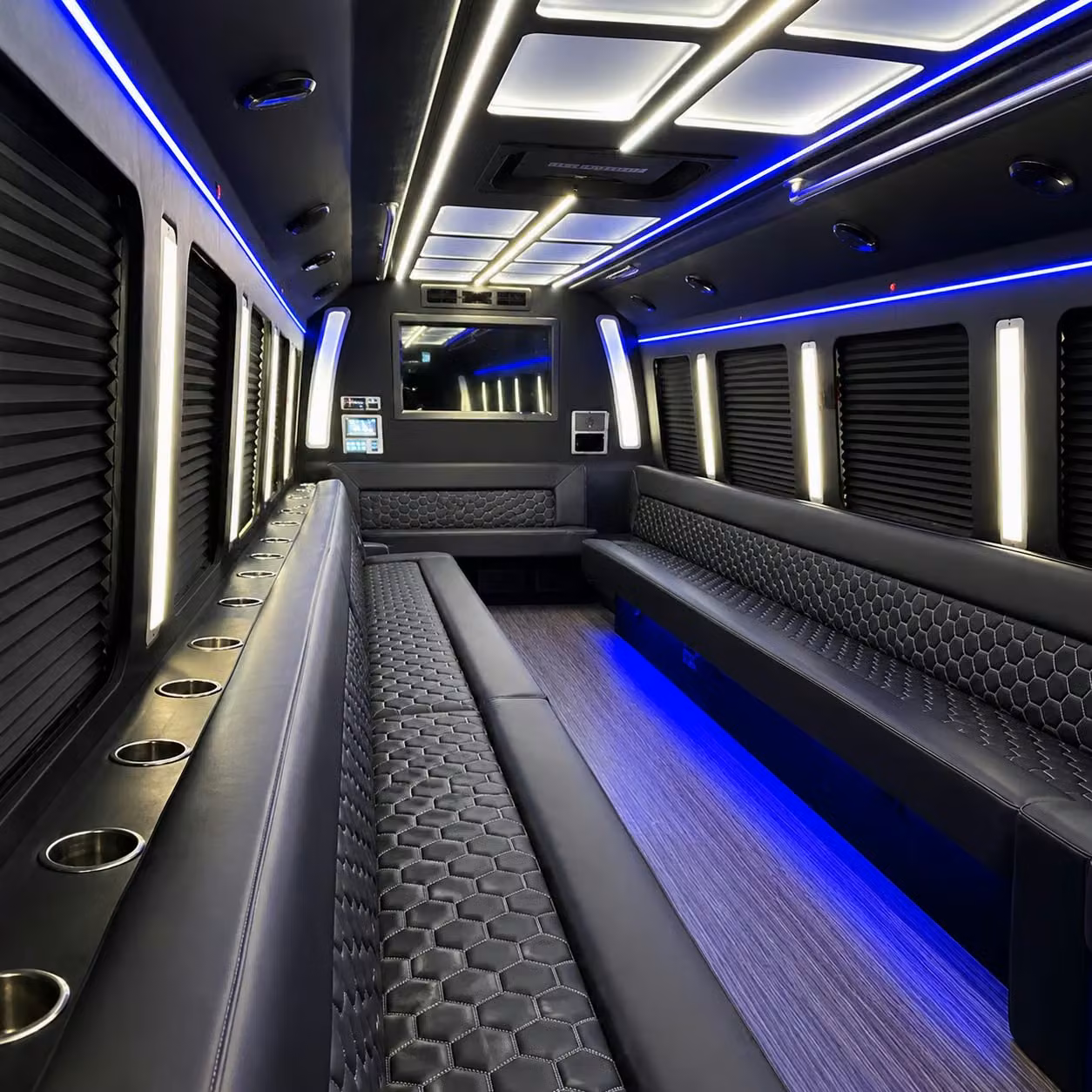 party bus interior